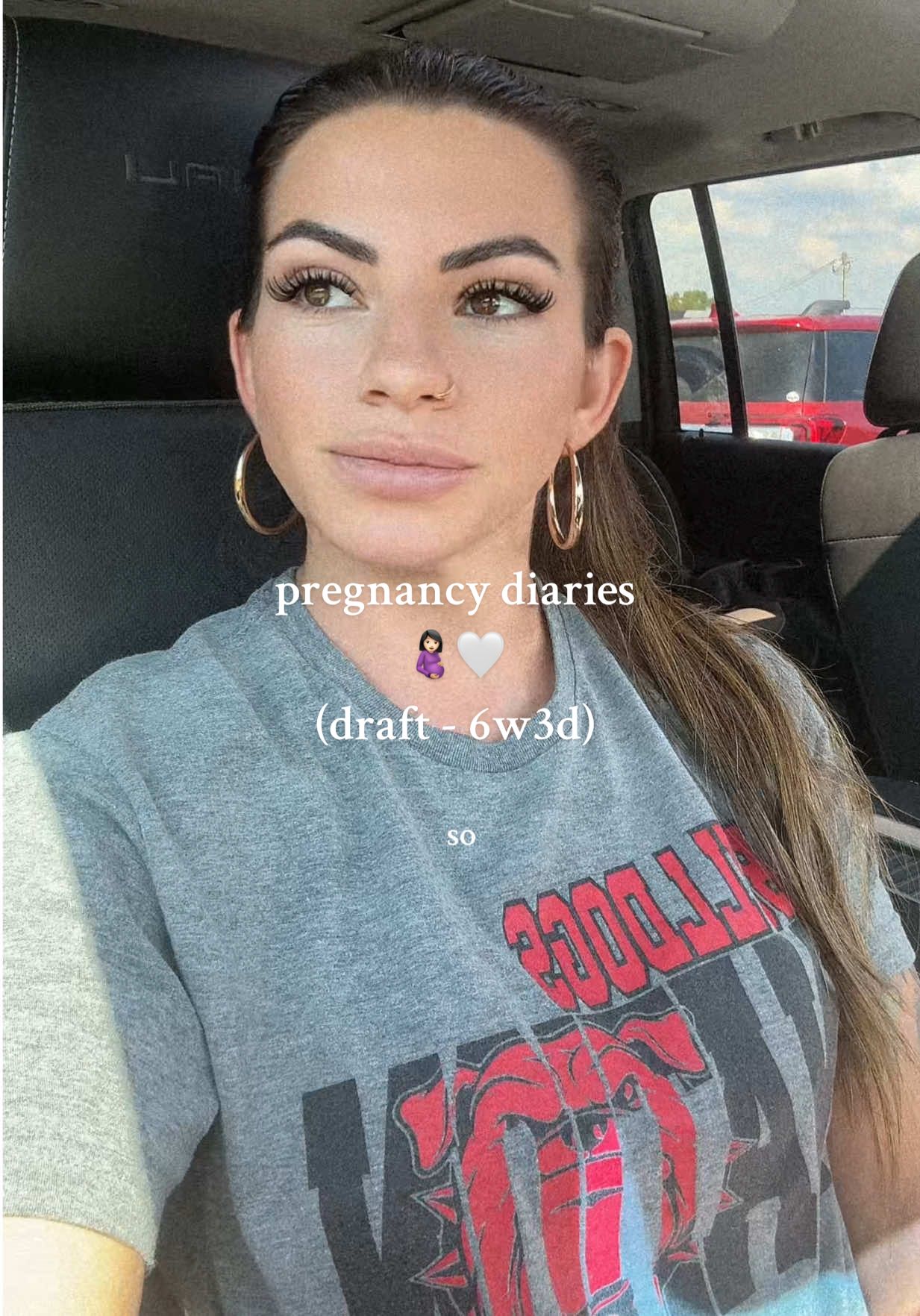 draft post from 6w3d pregnant - (TW blood and miscarriage talk) this was obviously not a good week, but your seeing this because we’ve made it past this so we are thankful for that. 🫶🏼 #pregnanttiktok #pregnant🤰 #pregnancy #pregnancyjourney #pregnancydiary 