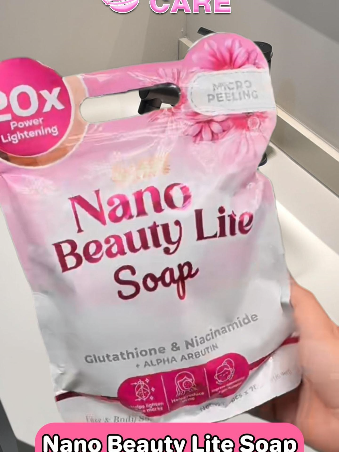 Talagang puputi ka dito. 5 piraso ba naman ang laman 🥰🌸✨ #skincare #whitening #soap #labncare #glutathione #niacinamidesoap #fyp #tiktokshop