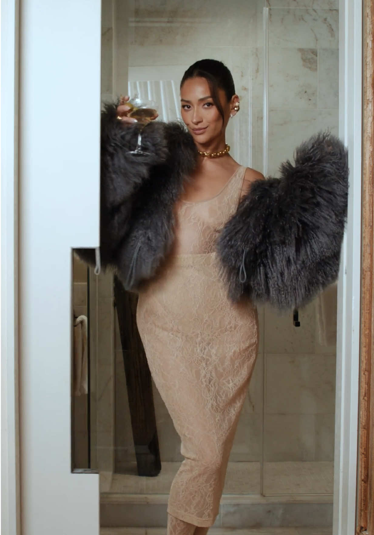 VOGUE WORLD · @Shay Mitchell stunning in head-to-toe @FWRD for the #VogueWorld: Hollywood After Party. #revolve #shaymitchell #vogue #getreadywithme #gwrm 