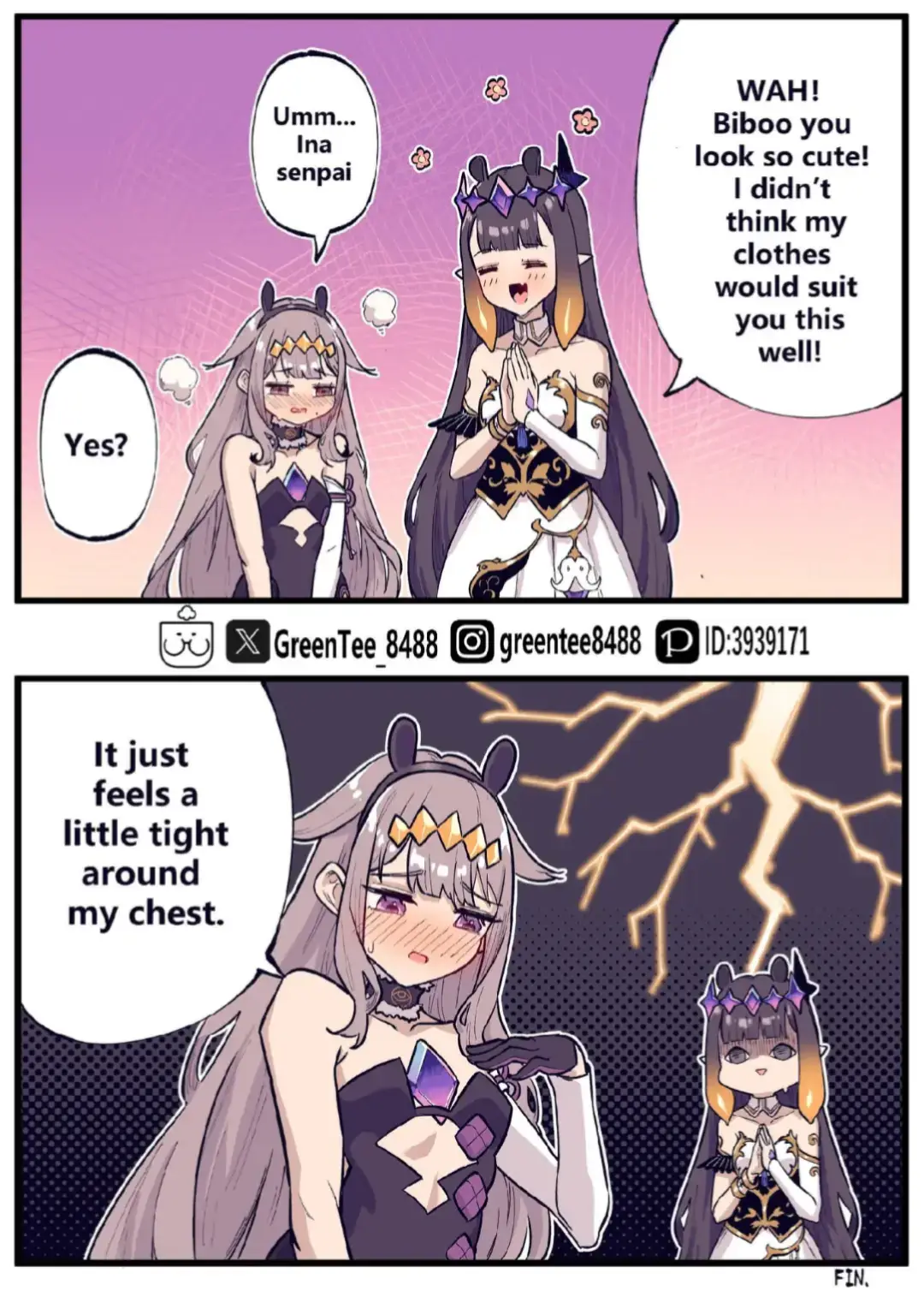 Talk about EMOTIONAL DAMAGE #ninomaeinanis #hololive #kosekibijou #hololivememes #vtubermemes 