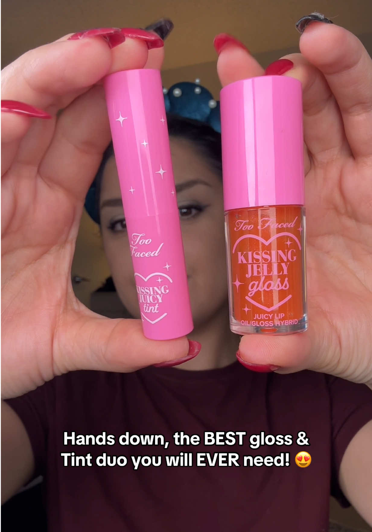 Your new gloss & tint MUST-HAVE. 😍 . . . . . . . #makeuptutorial #tint #lipstick #toofaced #makeup