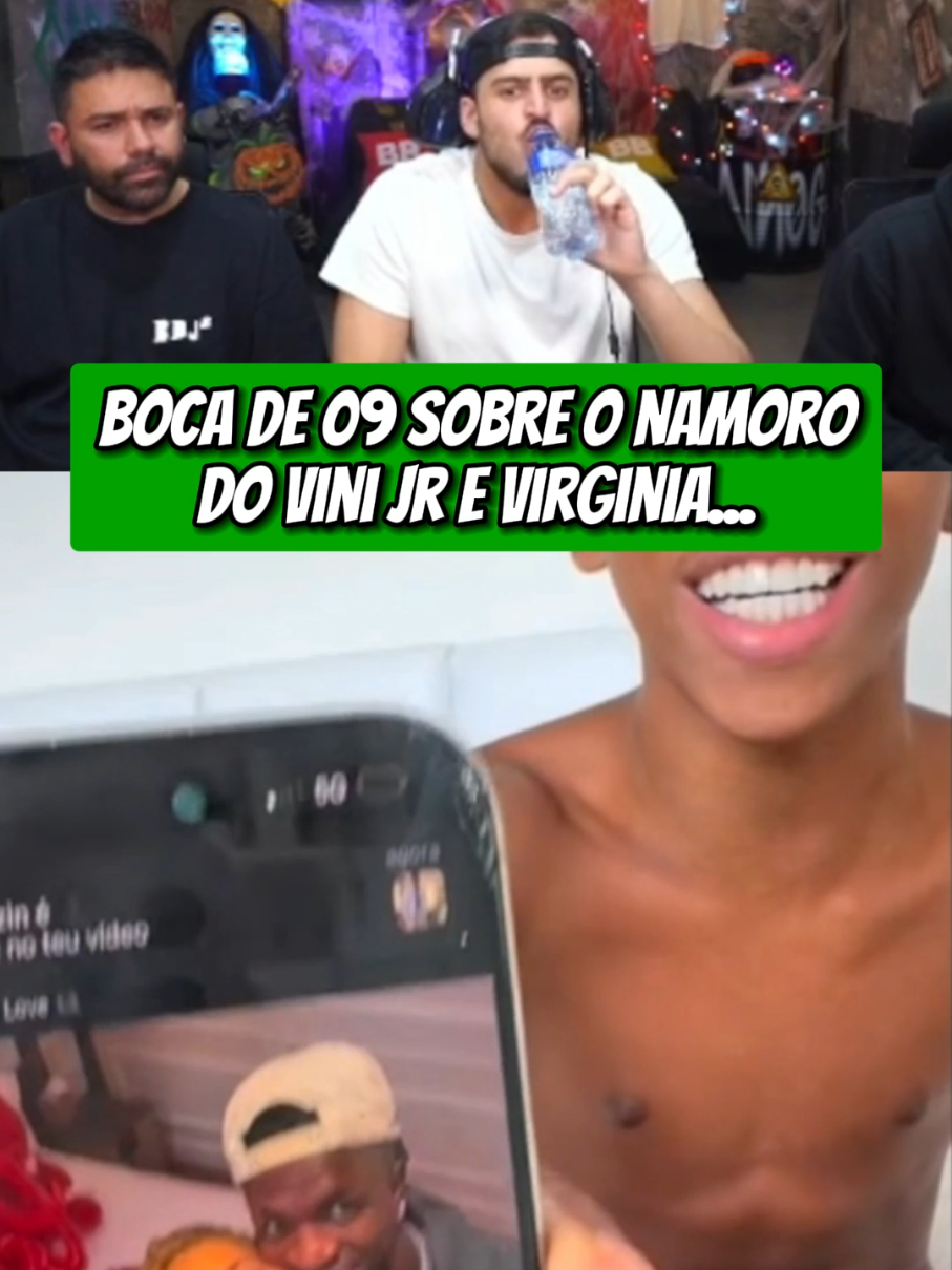 Namoro da Virgínia e Vini Jr  #jonvlogs #bdj #bocade09 #vinijr #virginia 