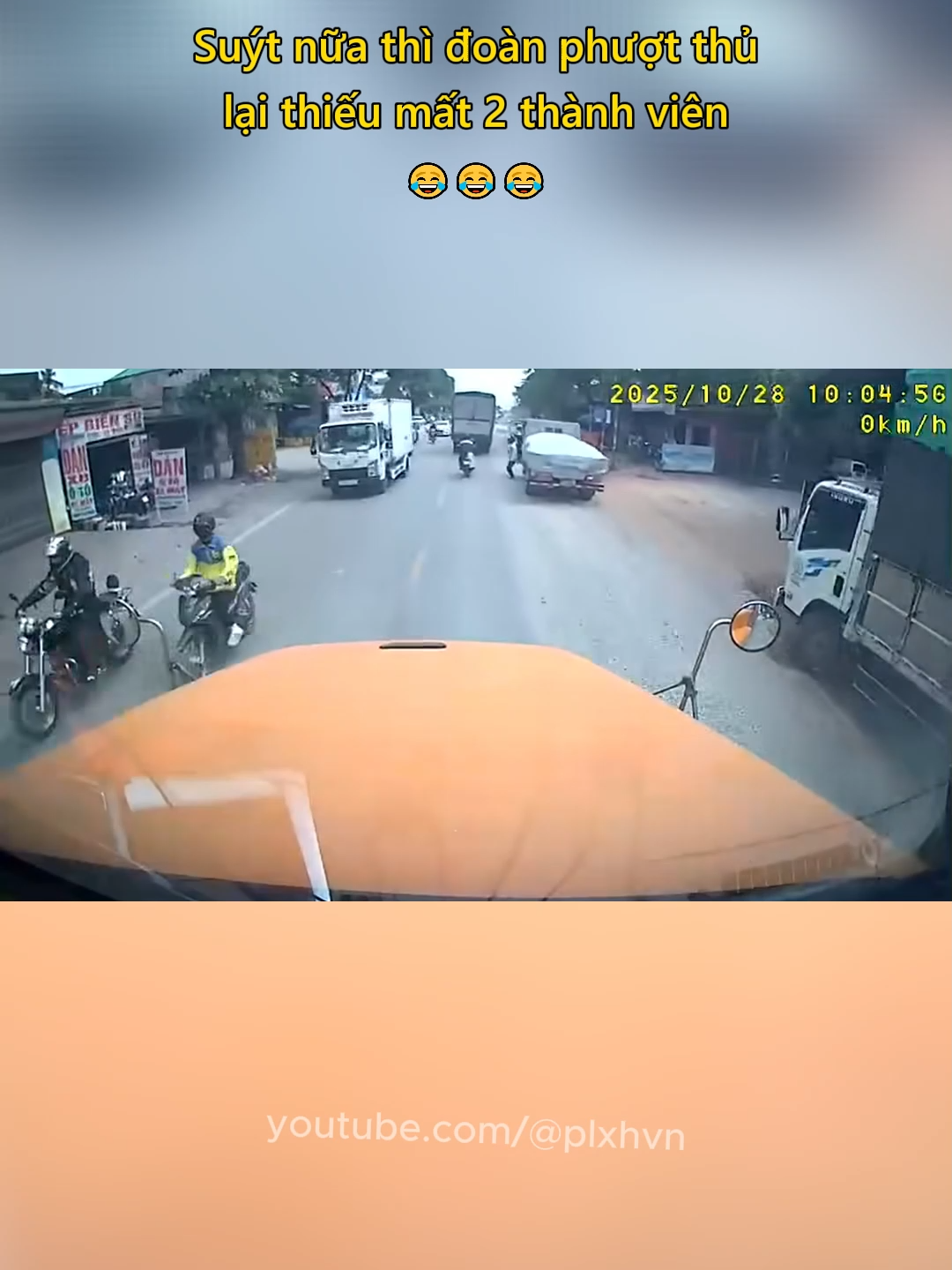 Suýt nữa thì đoàn phượt thủ lại thiếu mất 2 thành viên 😂 #giaothong #antoangiaothong #mayman #plxhvn #phapluatxahoi