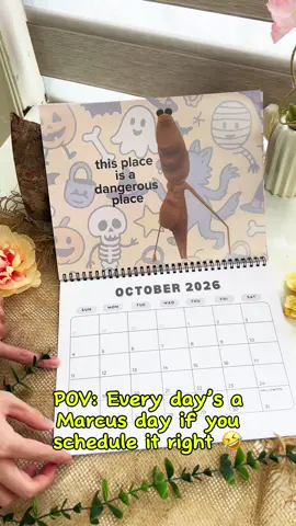 This is the best calendar of Marcus I’ve ever had 🤣🤣 #vrchat #meme #marcusthewormvr #vrchatmemes #calendar 
