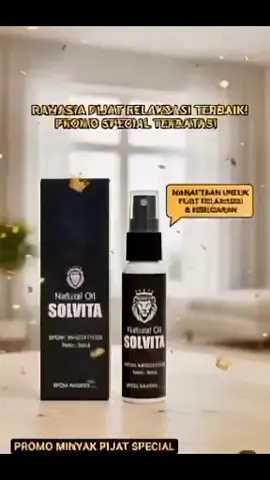 [STOK READY] SOLVITA SPRAY Minyak Semprot Aman Digunakan kemasan 30ml. #AromaterapiAlami  #NaturalOilSolvita  #EssentialMist  #NaturalSpray  #minyaksemprotaromaelegan 