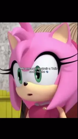 ay que curioso jajaja #sonic #amy #sonicboom #tails #humor 
