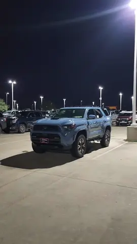 2025 Toyota 4Runner TRD Sport 4x4 in the Heritage Blue color!