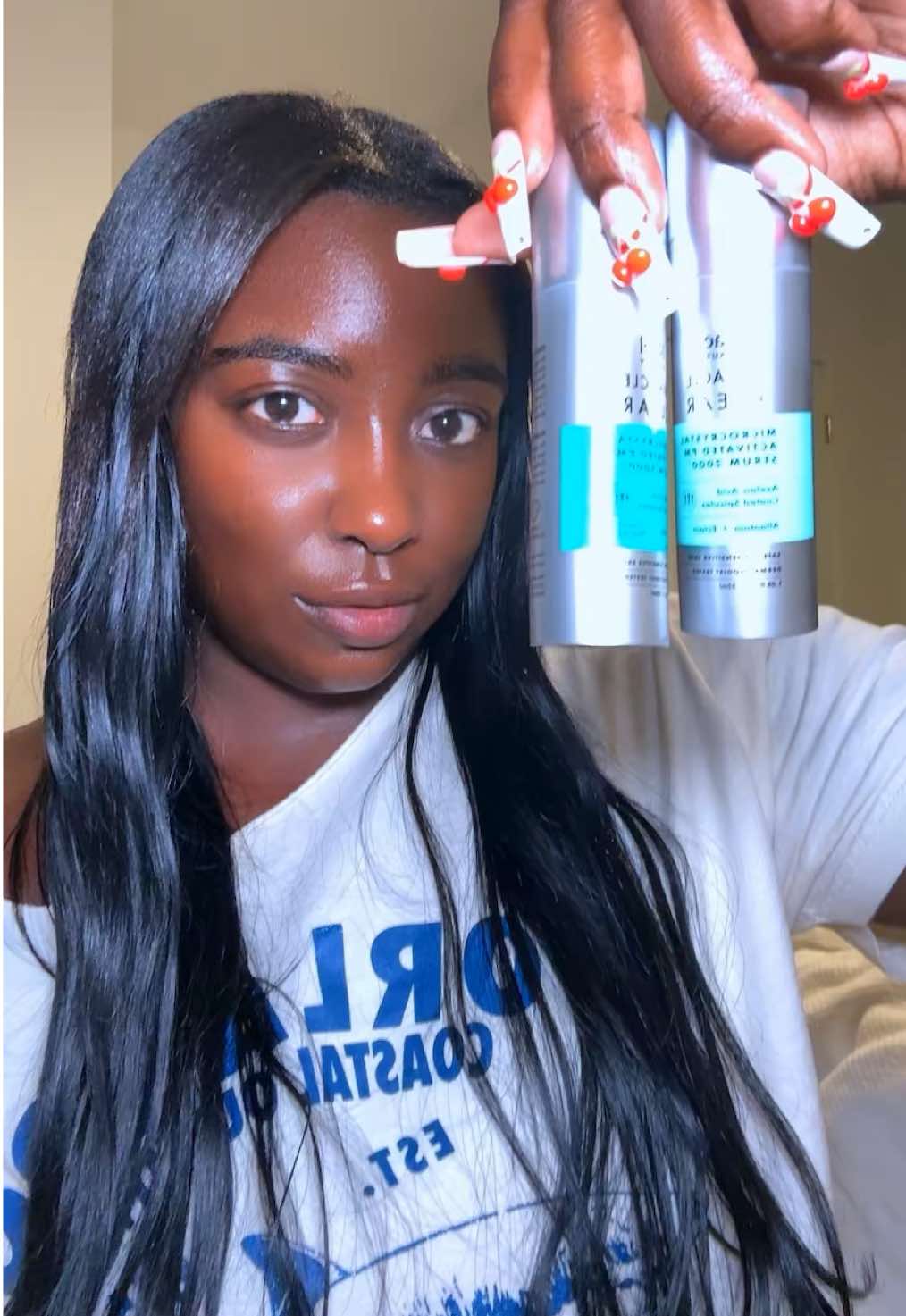 This needs to be VIRAL @Rael Miracle Clear Microcrystal Activated PM Serum literally game changer!! Med spa results at home and safe for sensitive skin! #microneedling #spiculeserum #skincare #kbeauty #rael #clearskinsecrets #microneedlinginabottle #millennialskincare #skincareproductsmusthave 