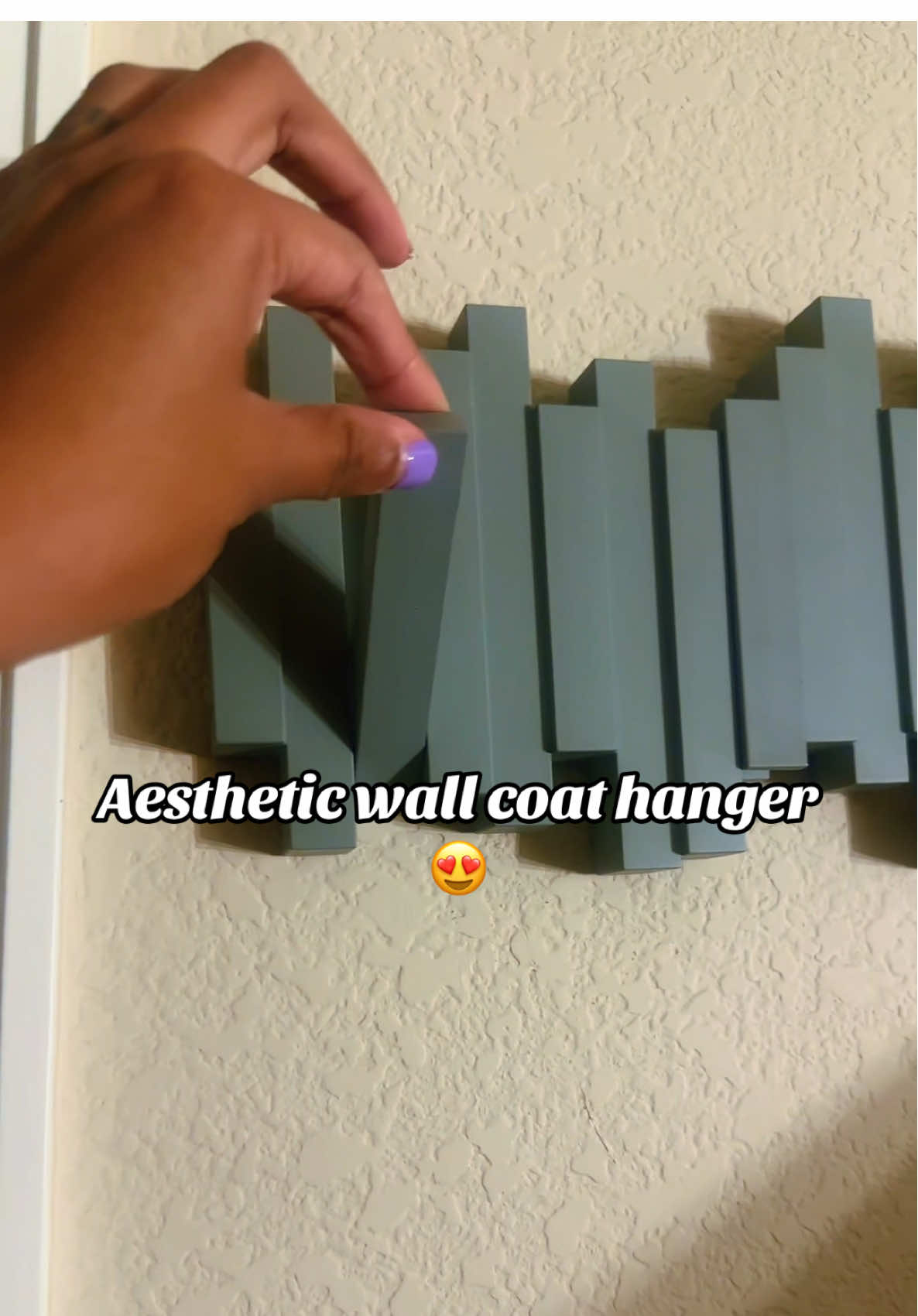 #walldecor #wallhook #coathooks #walldecoration #homefinds 