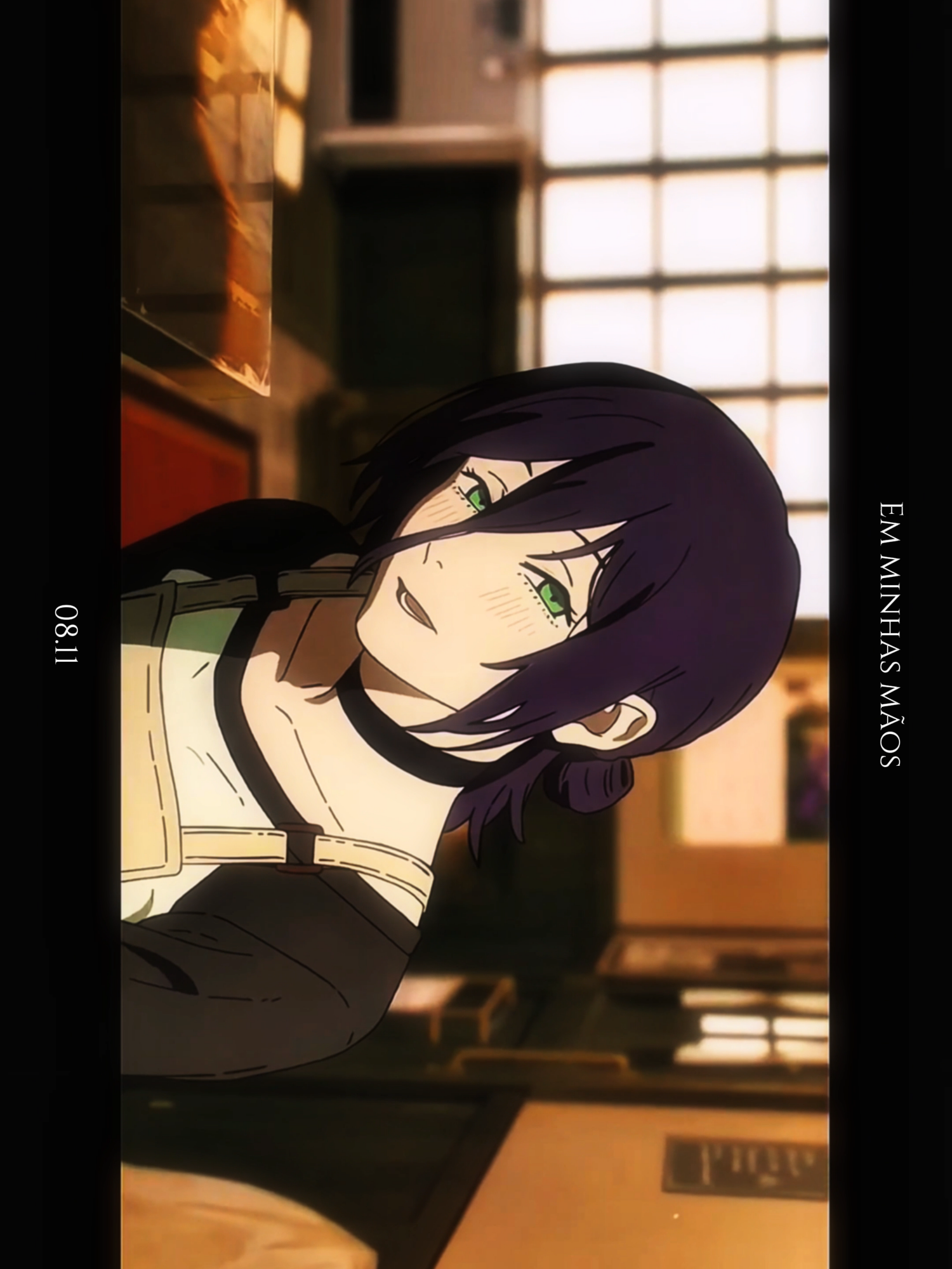 “Ame intensamente, mas caia com mais força ainda” 08.11🌼 #ChainsawManMovie #chainsaw #reze