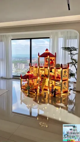 rumah boneka 3d model istana bisa dirakit sendiri lengkap dengan perabot mini bikin anak makin kreatif dan betah main di rumah buruan beli sekarang sebelum stok habis #rumahboneka #mainananak #rumahbarbie #kastelanakanak #mainandiy    