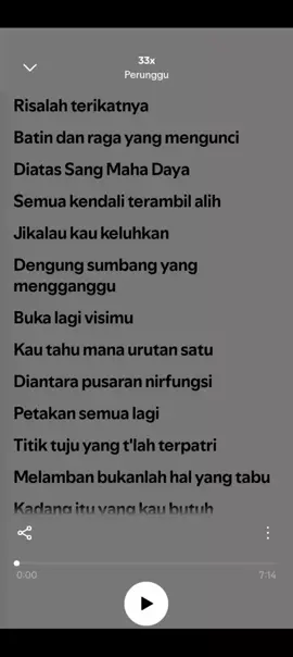 Lirik lagu 33x #4u #liriklagufullbimbang #fyp #liriklagufullkamipernahdisitudiposisimu