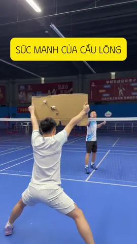 Sức mạnh của cầu lông #badminton #caulong #badmintonun #badmintontiktok #caulongphongtrao 