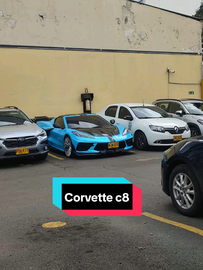 Estaba súper triste en una tienda con mi mamá cuando íbamos a salir y veo un carro azul y dije ese no parece un Corvette y me acerco y me emocioné mucho es la primera vez que veo un deportivo lo ví hoy 28 de octubre a las 12 de la tarde en la calle 100 frente a la clínica nogales en un parqueadero  #corvettec8 #corvette #bogota🇨🇴 #carrosdeportivos🔥✨ #sigueme y te sigo @chevroletco 