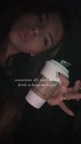 i love seasonal drinks #coffee #fall #fyp