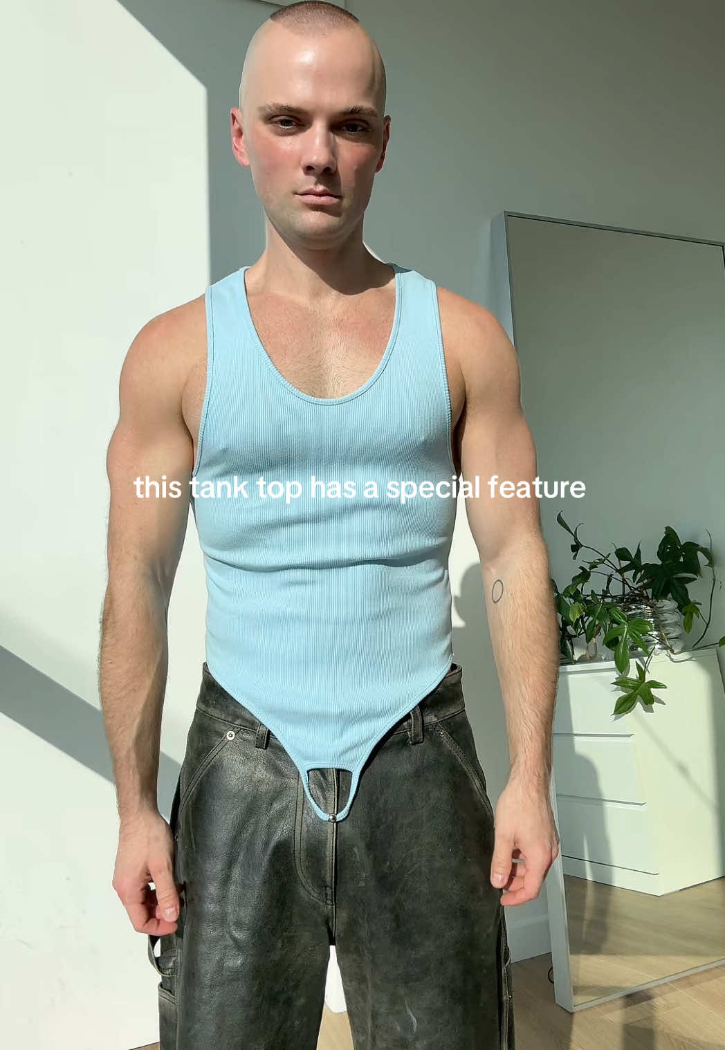 they call it the ring tank top for a reason 💍 #tanktop #altfashion #mensfashion 