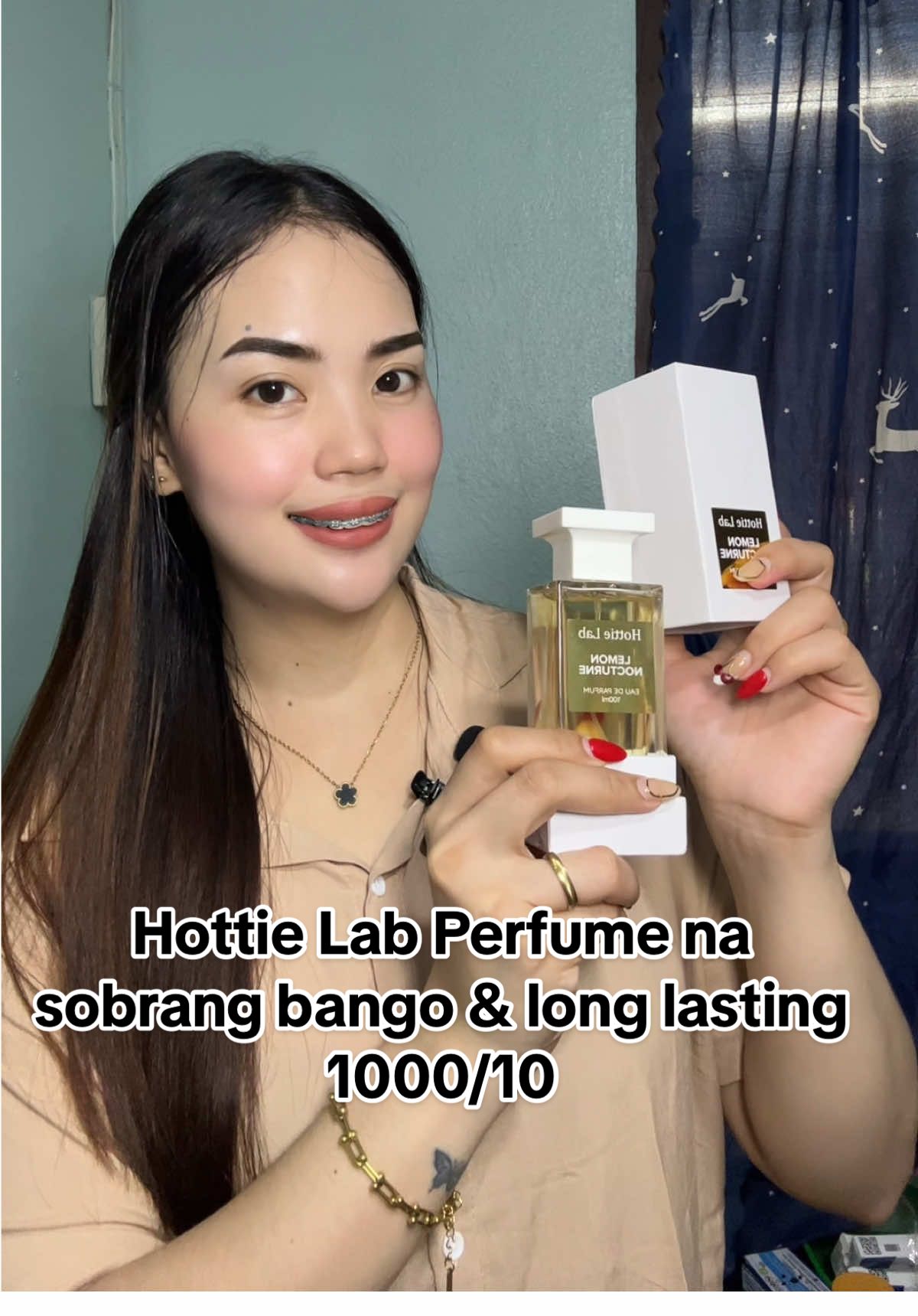 sobrang bango literal na amoy classy at yayamanin ka dito. dumidikit at naiiwan sayo yong amoy, long lasting!!!! Oorder din ako ng isa pang scent, love it!! 💯 #perfume #hottielabperfume #hottiediary #longlasting #longlastingperfume #reco #highlyrecommended 