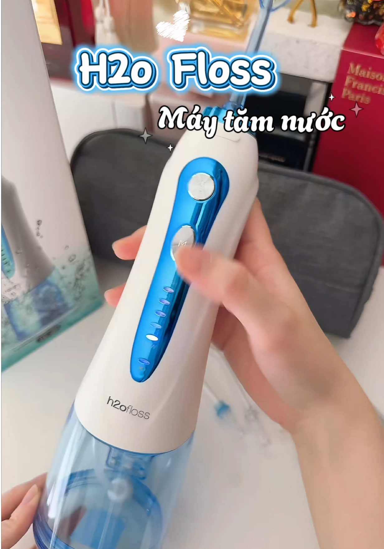 Nên chăm sóc răng miệng khi còn trẻ, máy tăm nước H2oFloss sẽ giúp bạn điều đó. Đơn giản tiện lợi mà chất lượng như đi nha khoa tại nhà🤩✨@Đồ Gia Dụng Thế Hệ Mới #tamnuoch2ofloss #maytamnuoch2ofloss #maytamnuoc #h2ofloss #chamsocrangmiengtainha  @Cẩm Phương  @Cẩm Phương  @Cẩm Phương 