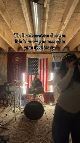 @Rihanna , if you’re watching—sorry 😭☔️ Proof that sibling arguments sound better with drums 🎤🥁 @ssaabbiinn.dhamala #covertiktok #drummertiktok #basementband #siblingthings #musictok 
