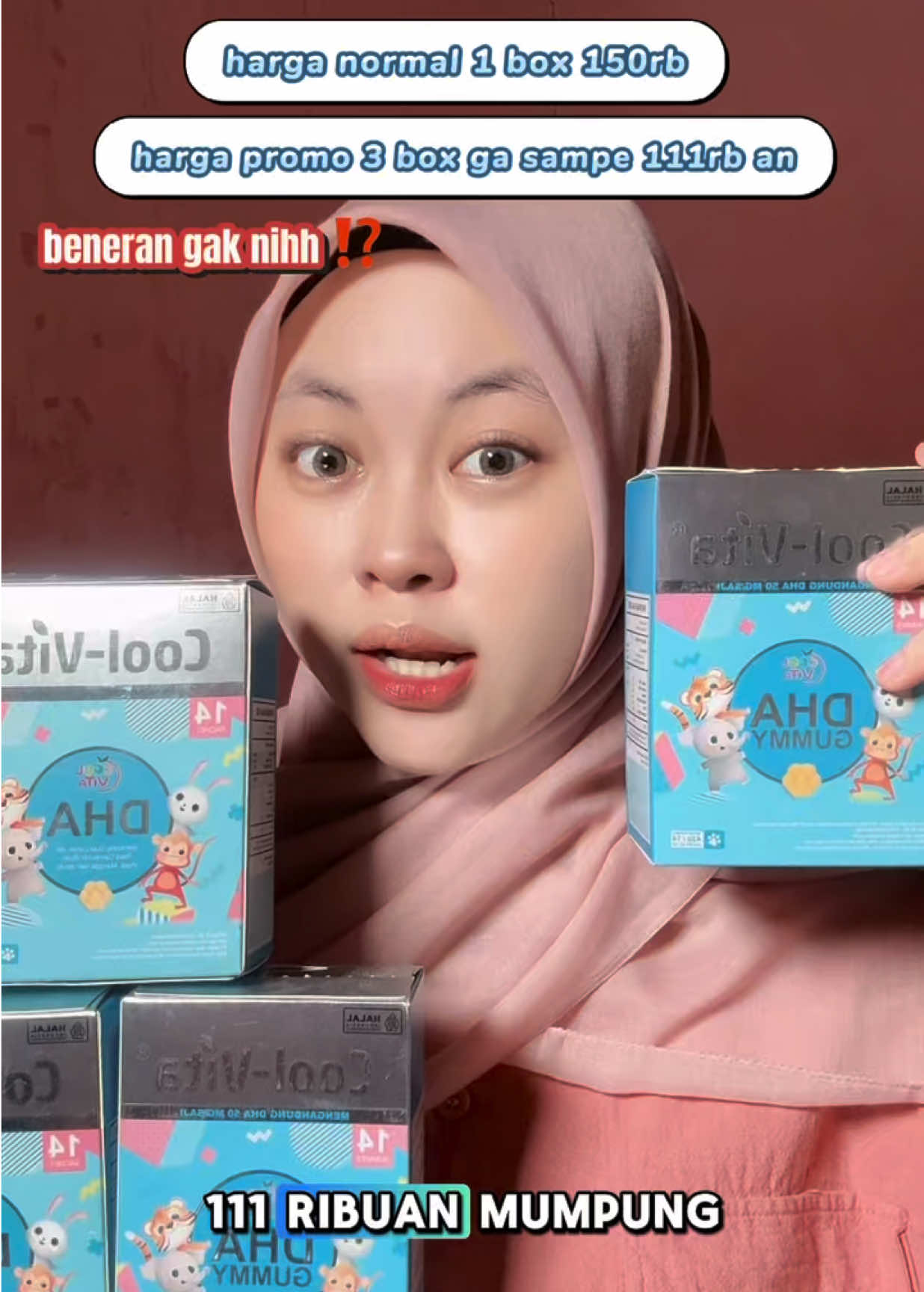 PROMO AKHIR BULAN 🤩👏🏻 buruan co jangan sampai ketinggalan! #DHAGummy #VitaminOtakAnak #KurangFokus #GAJIANSALE #DiskonAkhirBulan