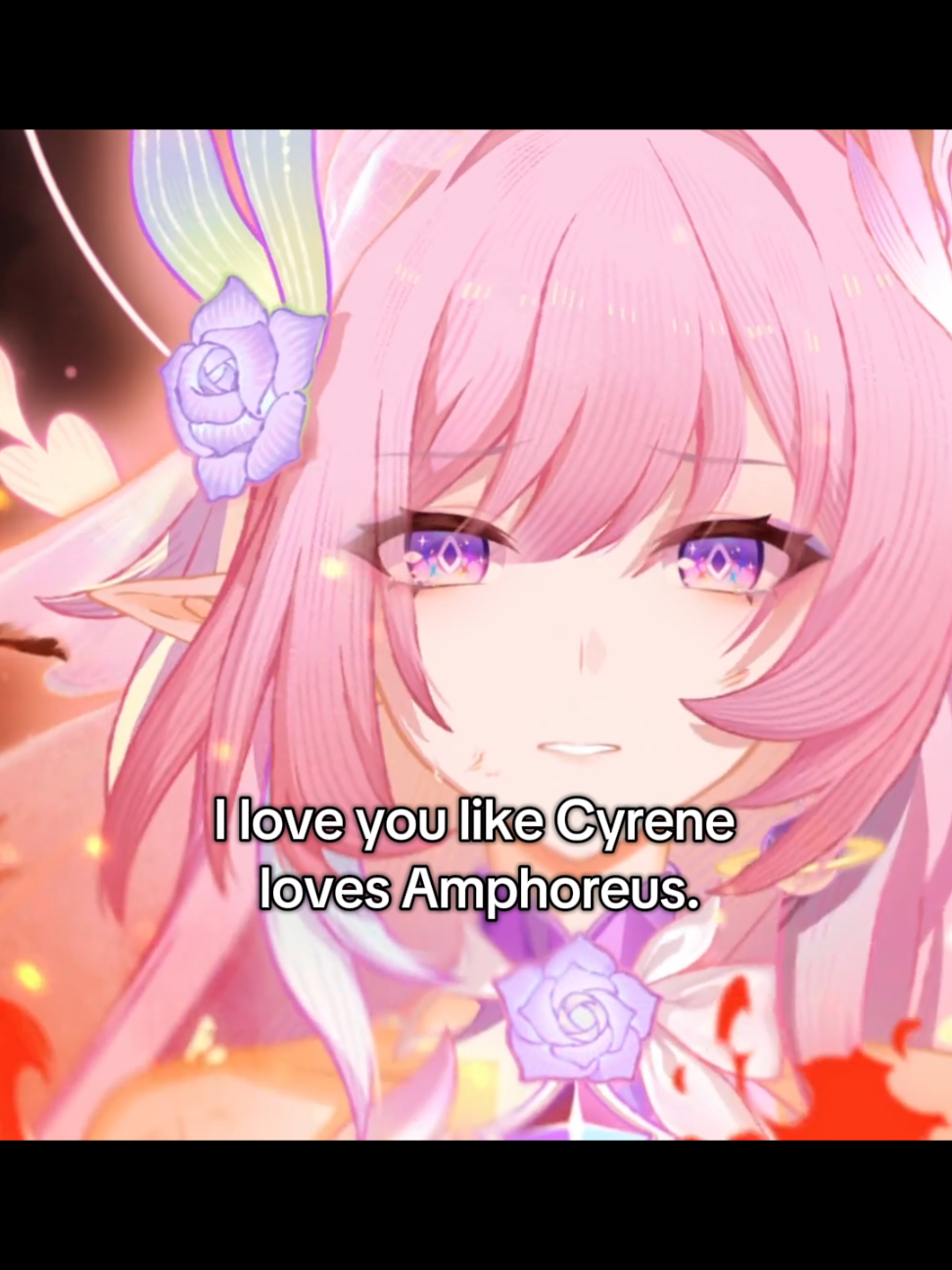 I love you as Cyrene loves Amphoreus #cyrenehsr #HonkaiStarRail #fyyyyyyyyyyyyyyyyyyy #viralvideotiktok #fyppppppppppppppppppppppp 