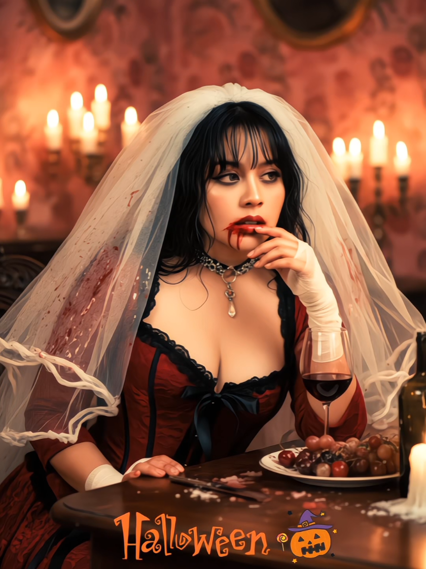 อยากได้รูปไหมคอมเม้น #แจกpromptฟรี #aiสร้างภาพ #ฮาโลวีน #วันฮาโลวีน 