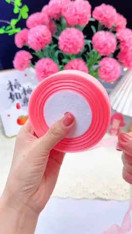 Làm hoa bằng dây ruy băng #toptrending #lamhoa 