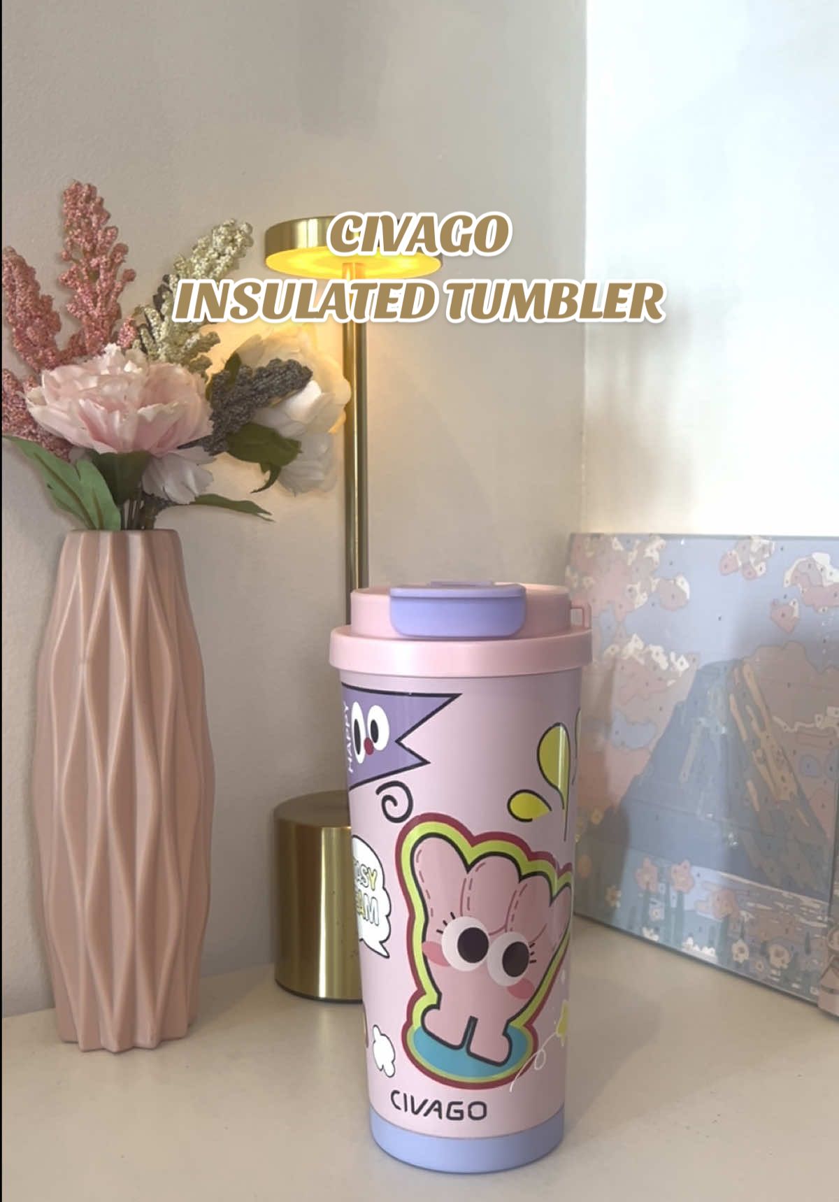 really love this tumbler for hot and cold drinks — with straw! Dual purpose ˚ʚ♡ɞ˚  #tumblerwithstraw  #tumblerforwoman #tumblerlikeflask #thumbler #tumbleraesthetic