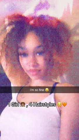 😏😏! #fyp 1 girl and 4 hairstyles 💕💕