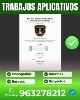 TRABAJOS APLICATIVOS #sagacesdelaley💙👮‍♂️ #honorables #justicieros #puentepiedrapnp #sanbartolopnp 