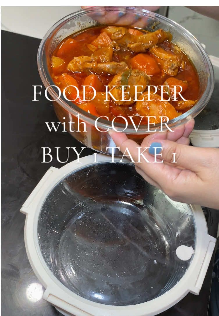 Replying to @andrea 💗 Ito na yung Food Keeper with Cover na hinahanap mo mii! Glass Food Container #foodkeeperwithcover #foodcontainer #glassfoodcontainer #foodkeeper @Locaupin 