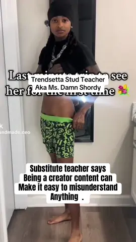 Substitute teacher apologizes and says it’s easy to misunderstand anything if you’re a creator content 😐🤔#substituteteacher #school #teacherfired #fyp #thehandmade  thehandmadeceo fired 