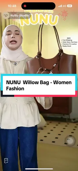 NUNU  Willow Bag - Women Fashion #bagcantik #fyppppppppppppppppppppppp #jomgrabsekarang #lawa 