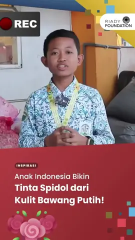 Inovasi sederhana ini mengurangi sampah, menginspirasi kreativitas, dan membuktikan kalau hal kecil bisa berdampak besar bagi bumi. Pelajaran penting: kadang, ide besar lahir dari hal kecil di sekitar kita. Jadi, jangan anggap remeh sampah sehari-hari, siapa tahu bisa jadi sesuatu yang luar biasa! STEMIndonesiaCerdas by @riadyfoundation #generasiemas #anakindonesia #sekolah #bawangputih #karyaanakbangsa 