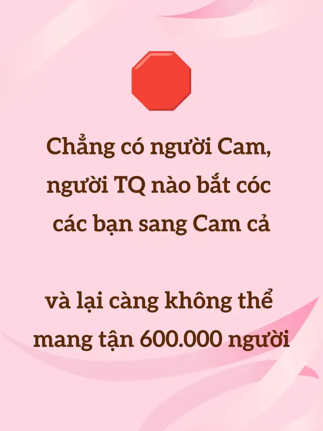 Nước Cam tự do, xài tiền đô thoải mái, muốn kinh doanh gì cũng dễ ..thì sẽ ko bị dắt mũi 