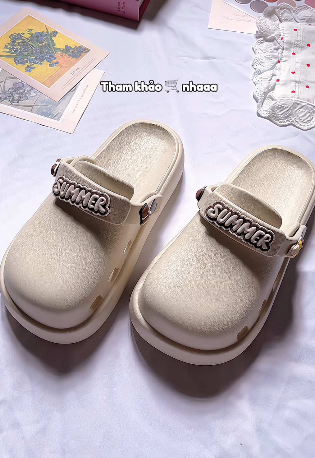 Ê đôi sục này cưng quá nha, đi êm chân mà xinhh lứm nè #depsuc #depsucnu #depsuceva #depxinh #depcute 