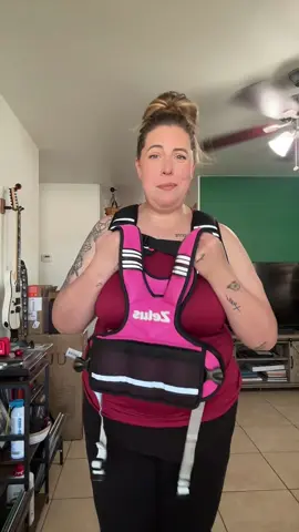 Getting old sucks…make it easier with this weighted vest! #weightedvest #over40workout 