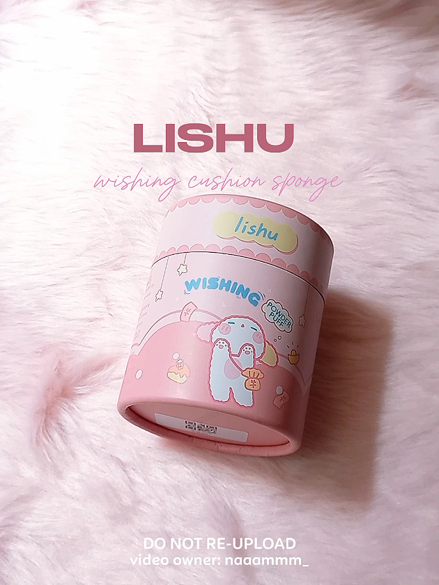 so soft and fluffy, just like a marshmallow ☁️🎀 #lishu #makeupsponge  #makeuppuff  #makeupessentials #fyp 
