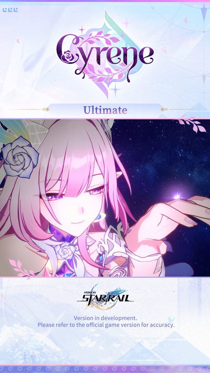 Character Preview | Cyrene 