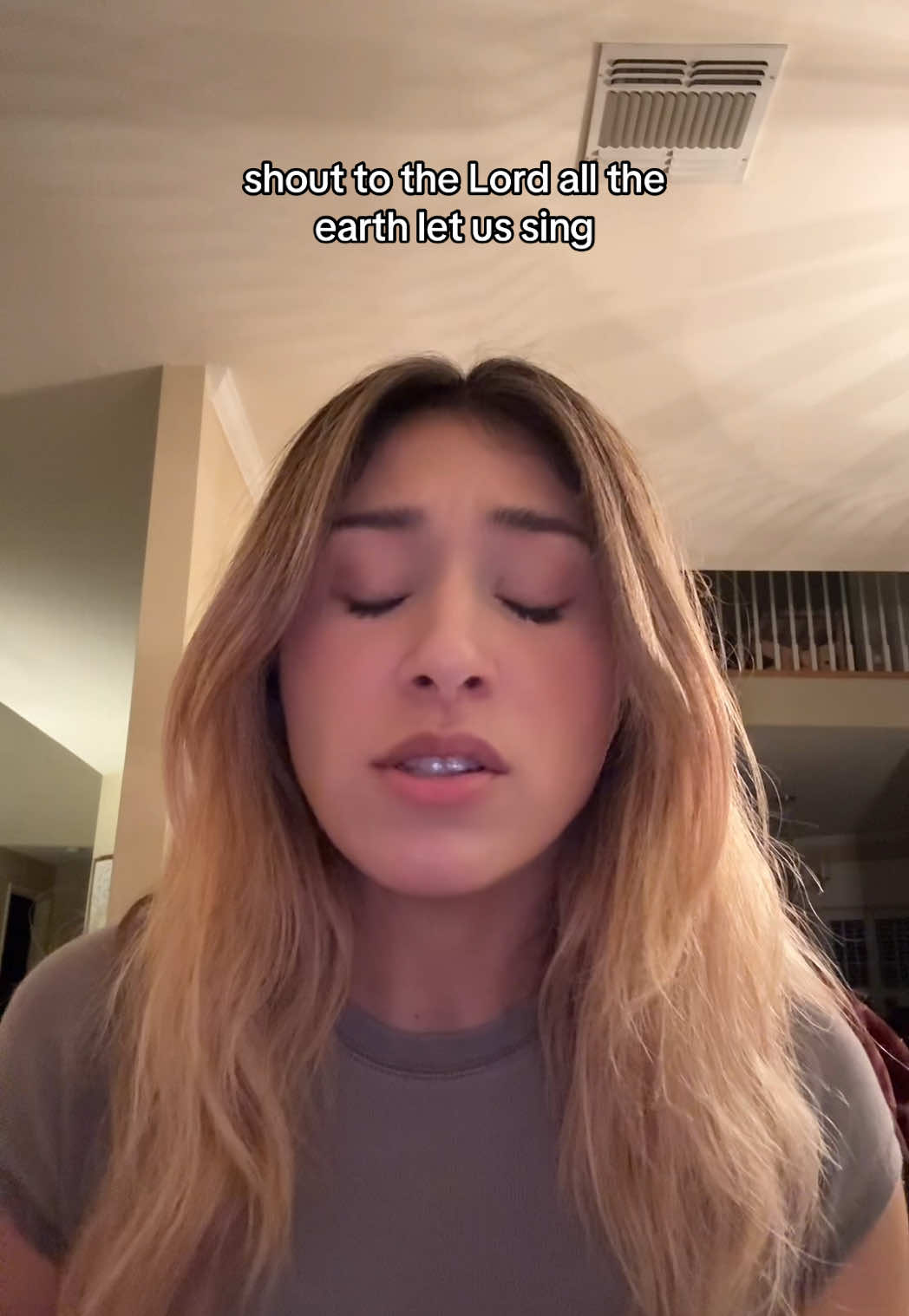 Shout to the Lord #worship #worshipmusic #singing #cover 