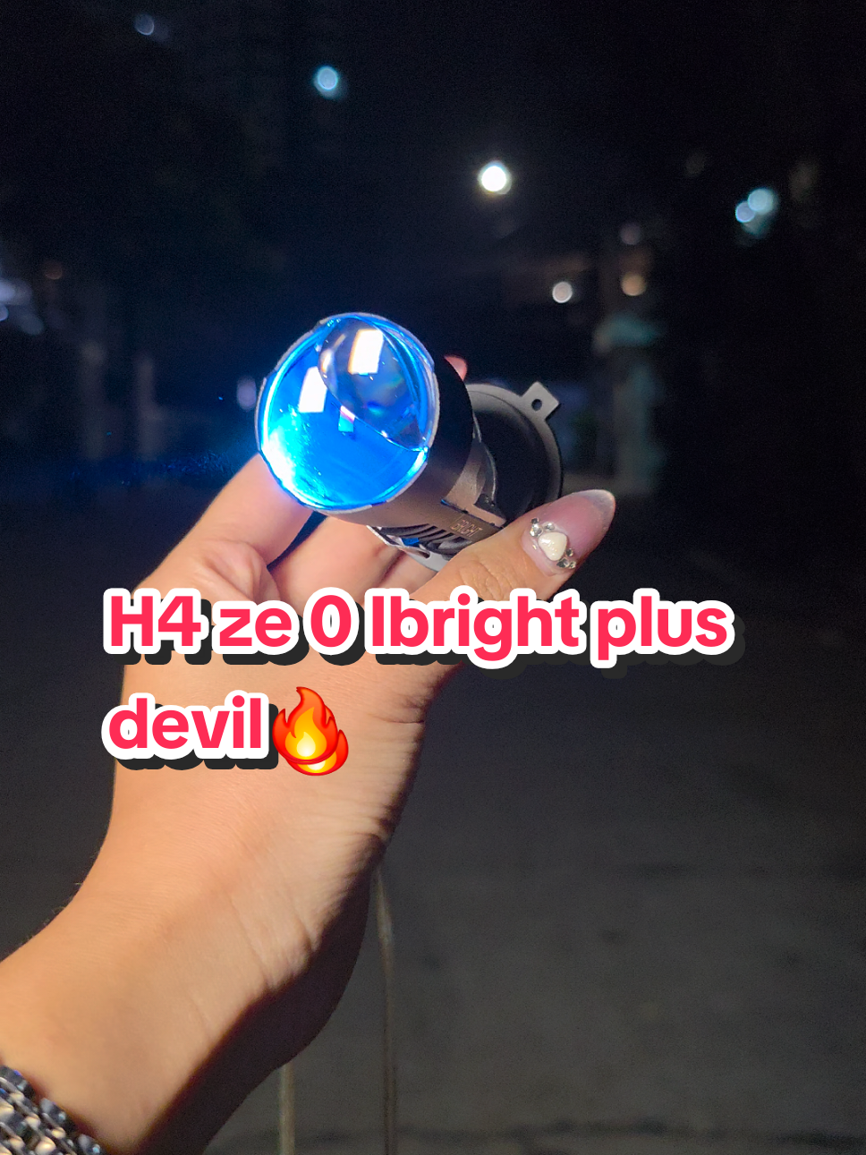 H4 ze 0 Ibright plus devil🔥#lampuheadlamp #ibright #ze0 