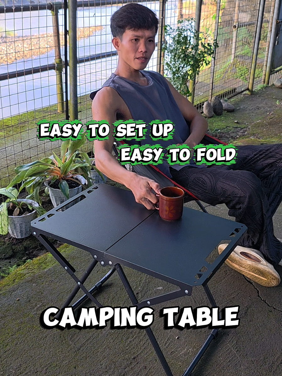 foldable Camping table easy to set up easy to fold. #campingtable #foldingtable #foldabletable #campinglife #table 