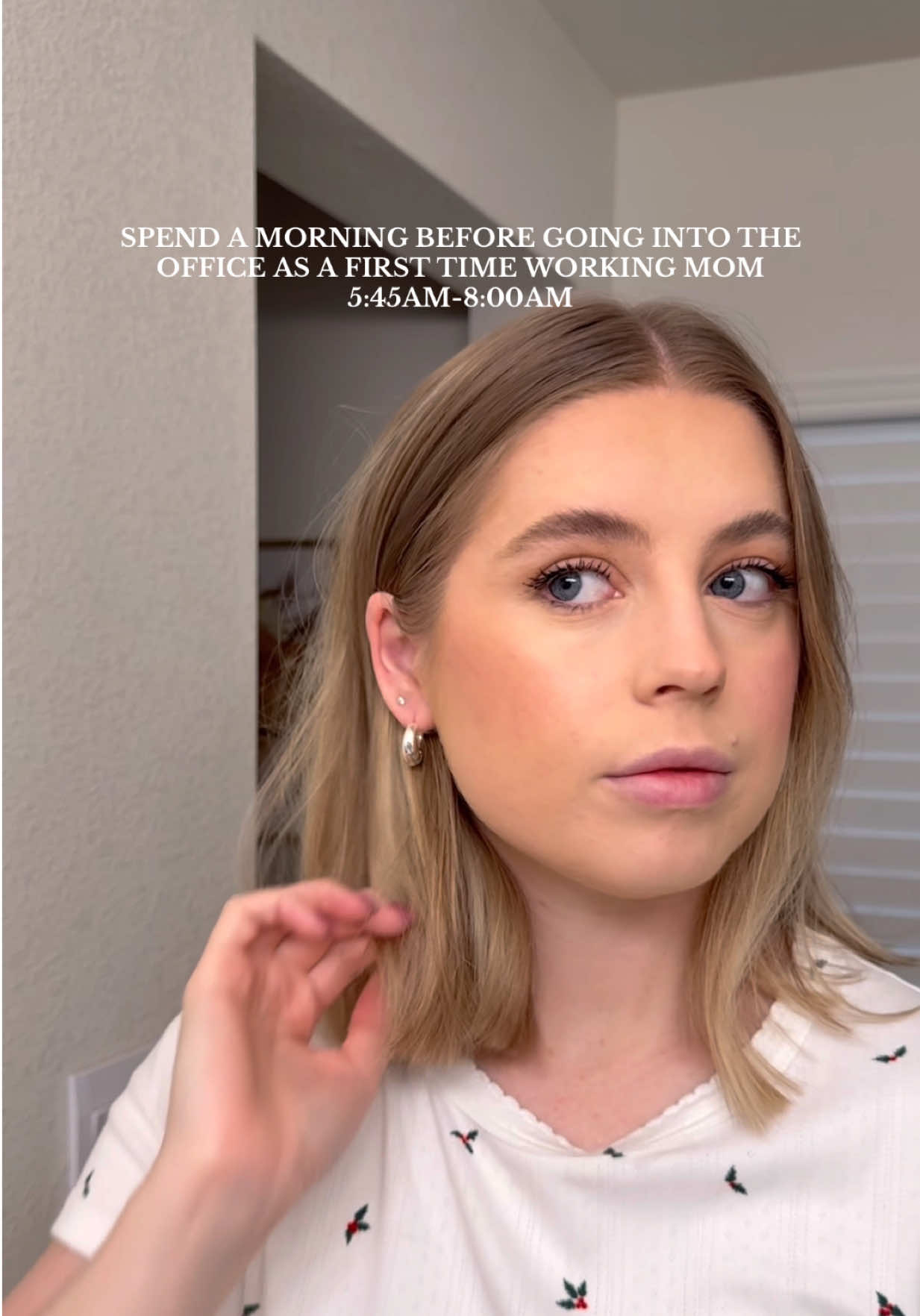 An early morning as a first time working mom!☕️🐻🤭 #firsttimemom #workingmom #beforework #morninginmylife 