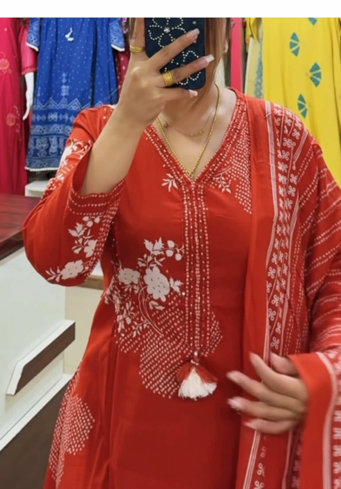 #newin cotton kurta set… Size:38,40,42,44,46 #tiktoknepal #kathmandu #foryou #nepal @pscollection9 @itsmepreetytamang 