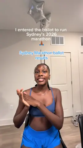 #stitch with @Kayana Mingo  PLS #sydneymarathon #marathon #lottery #blackgirl 