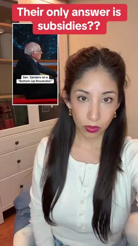 The whole plan is just subsidies? Does Sen. Bernie Sander not realize that he is bankrolling the same oligarchs and billionaires that he fights against? Per the CBO and the National Taxpayers Union, the cost of the subsidies is $350 - $410 BILLION over the next 10 years. Guess who would pocket that money? 