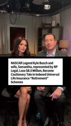 It’s sad to see good people like Kyle and Samantha go through this 💔 No one deserves to lose millions from a product they were told was safe for retirement This story needs to be shared so more families don’t fall for the same trap Indexed Universal Life Insurance isn’t what agents make it sound like It’s time the truth comes out #NoCashValueGuy@Kyle Busch #IULTruth #FinancialAwareness #PolicyReview    
