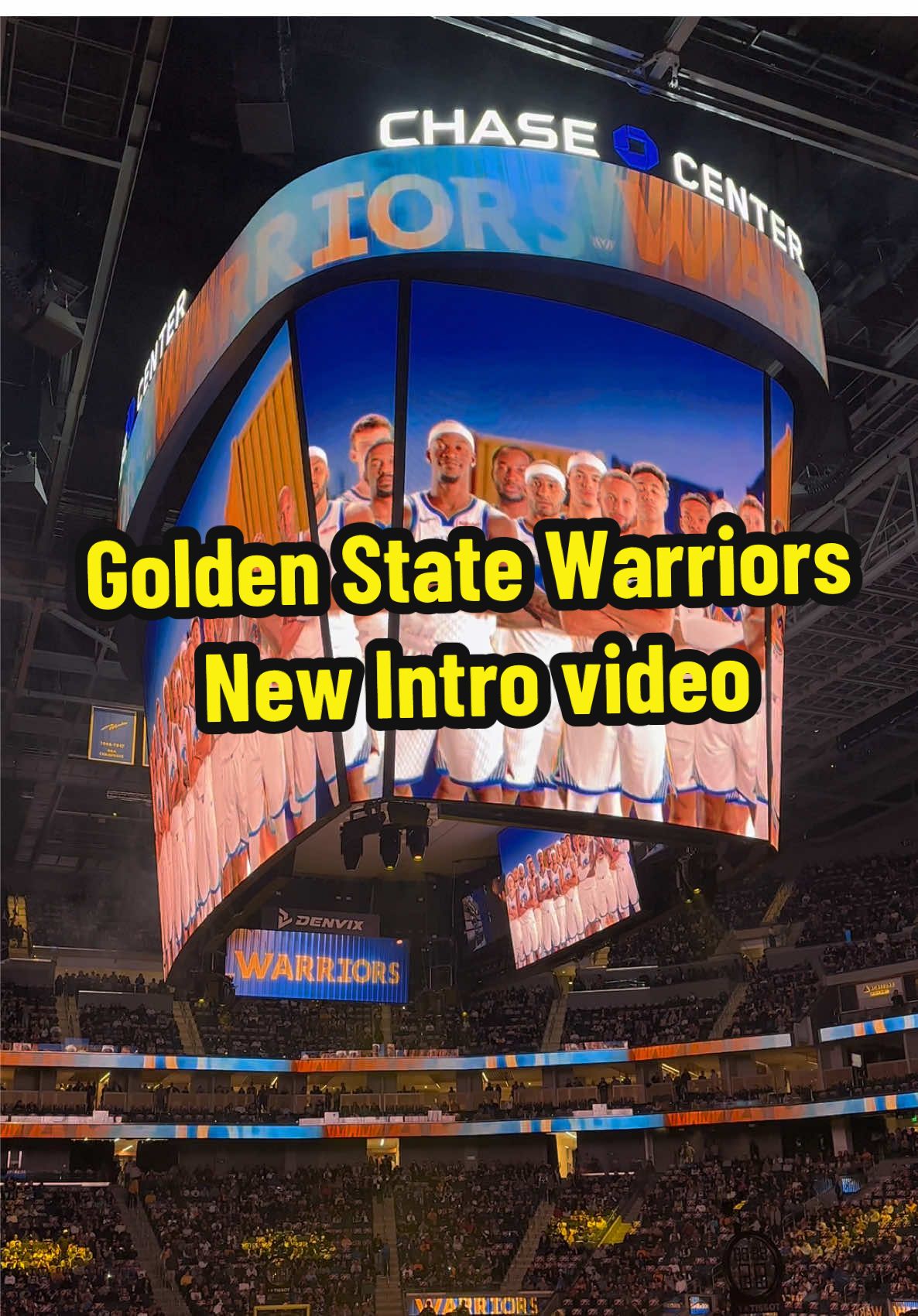 Golden State Warriors 2025 Intro and Starting line up vs. LA Clippers #warriors #stephencurry