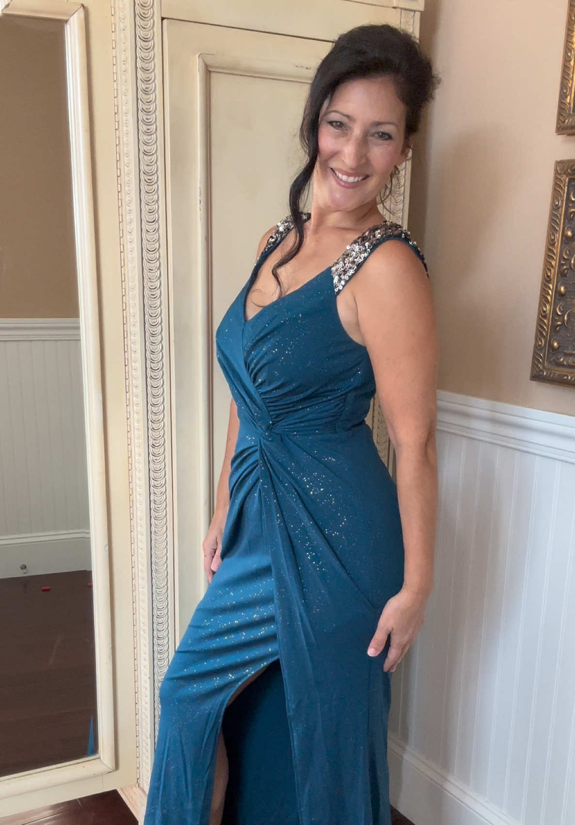 All around a stunning gown! I expect this one to sell out fast! #gown #OOTD #grwm #fashion #dress 