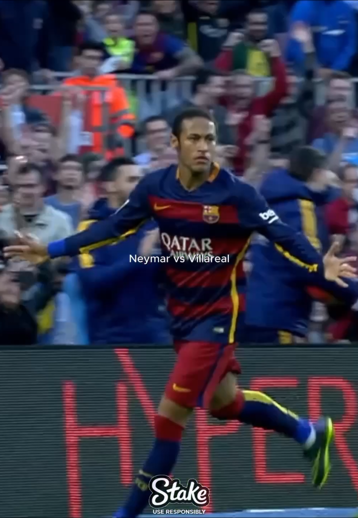 Neymar vs Villareal ☠️🔥 | Clips in Bio! #neymar #barcelona #villareal #football 
